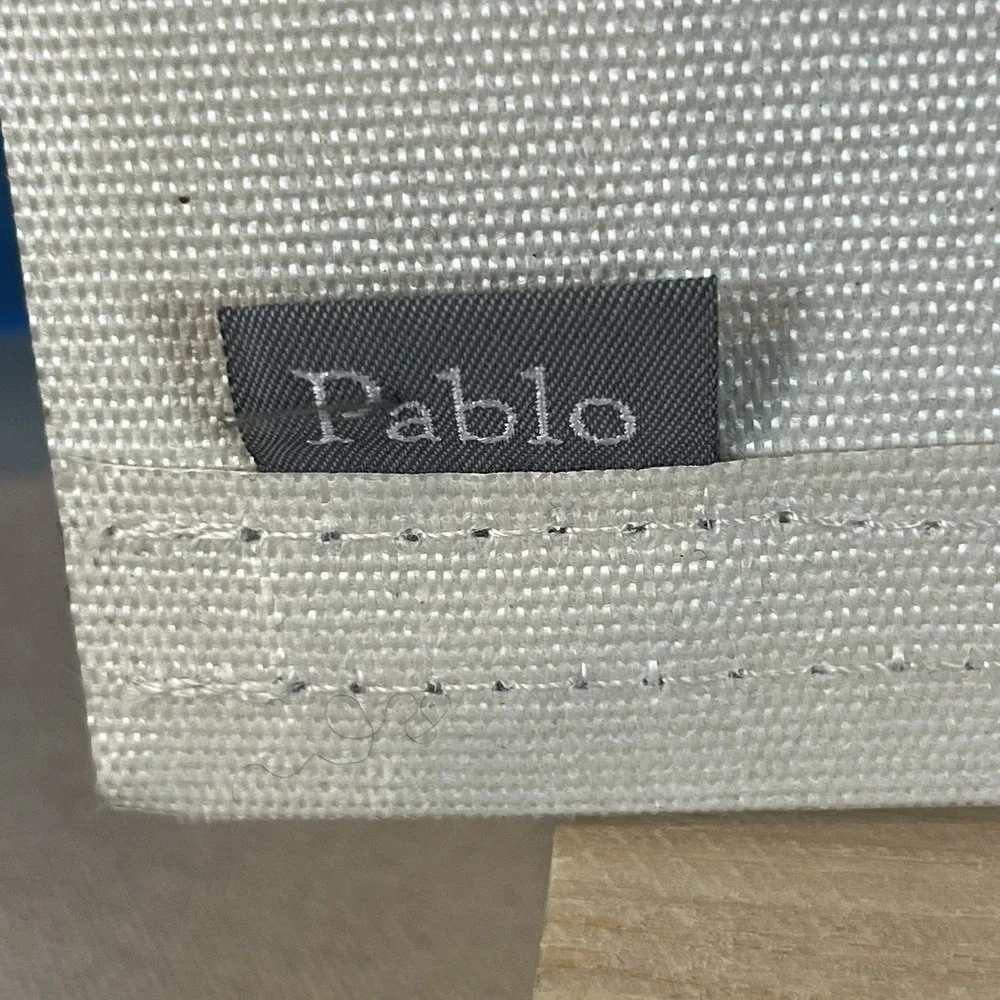 Pablo Blue Acrylic Tube Top Lamp NO Inners- Base/Shade Only Modern Funky‎ Cool